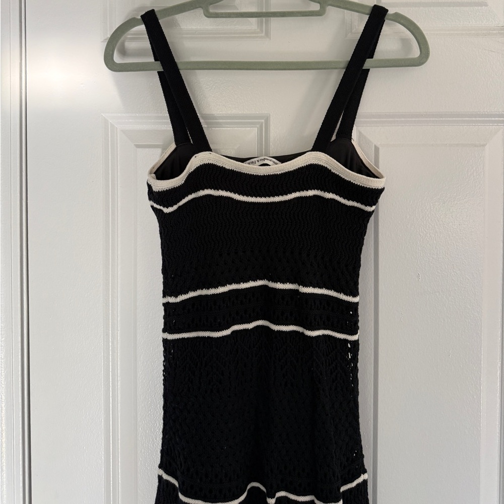 Abercrombie & Fitch Black and White Maxi Dress - Picture 8 of 8